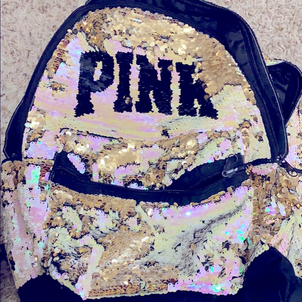 Pink Glitter Backpack(Limited Addition)